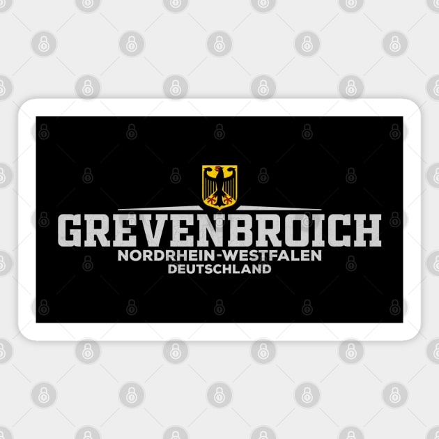 Grevenbroich Nordrhein Westfalen Deutschland/Germany Magnet by RAADesigns